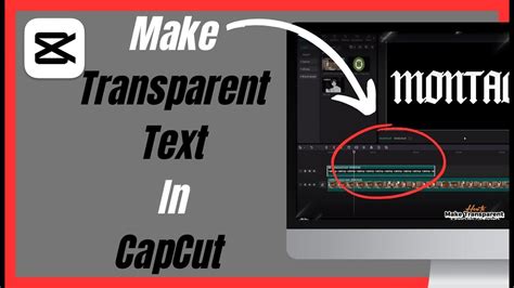 how to make text more transparent in capcut