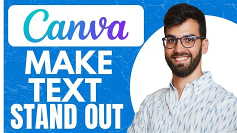 how to make text stand out in canva