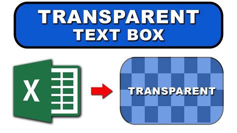 how to make text transparent in excel