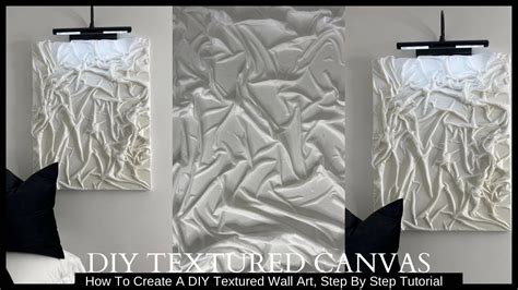 how to make textured artwork