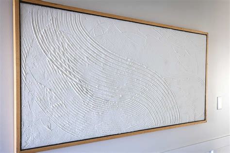 how to make textured wall art