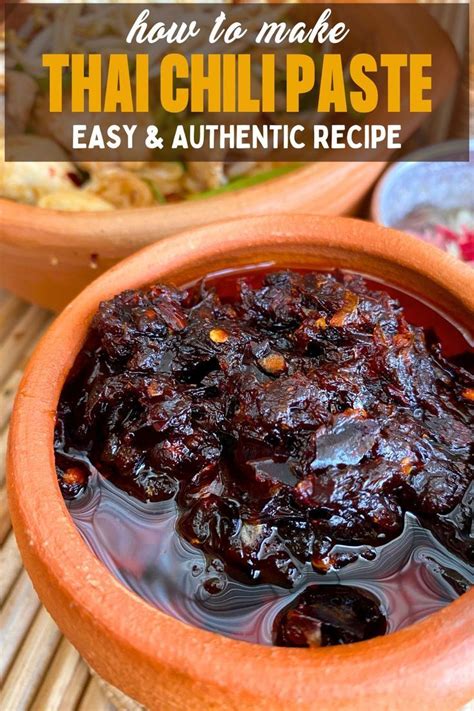 how to make thai chili paste from scratch