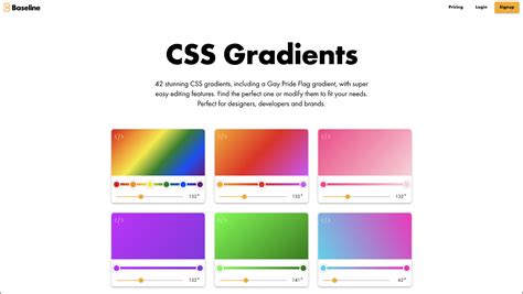 how to make the background gradient in css