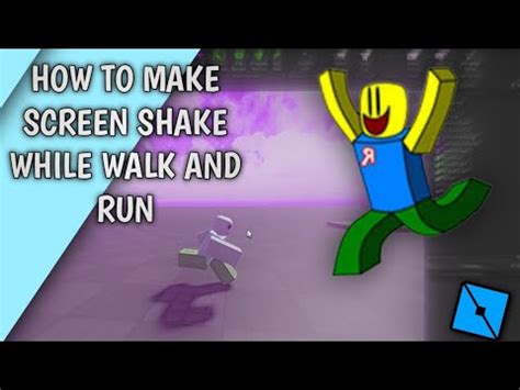 how to make the screen shake in roblox studio
