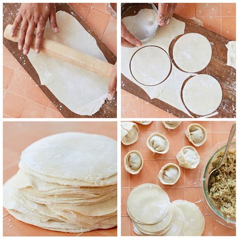 how to make thin dumpling wrappers