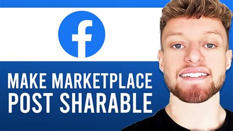 how to make things shareable on facebook marketplace