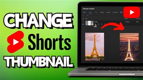 how to make thumbnail for youtube shorts on pc