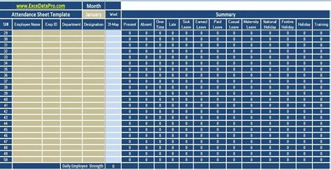 how to make time attendance sheet in excel
