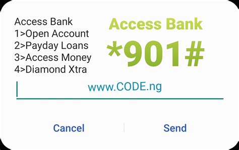 how to make transfer with access bank ussd code