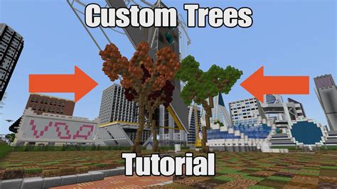 how to make tree leaves move in minecraft