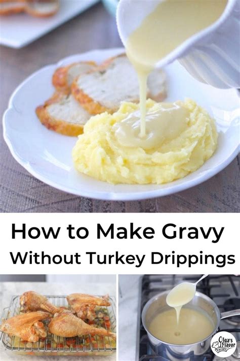 how to make turkey gravy from drippings without
