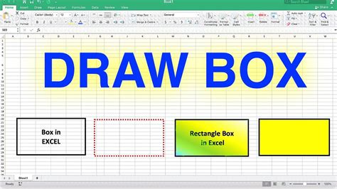 how to make two boxes in one cell excel