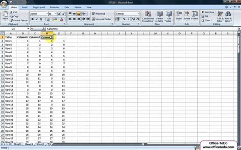 how to make two columns under one column in excel