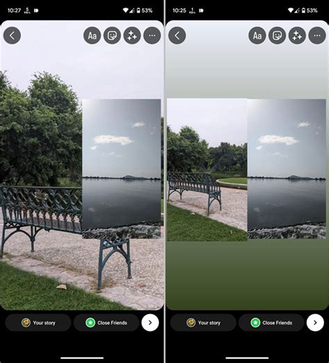 how to make two videos play side by side on instagram story iphone