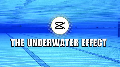how to make underwater sound effect capcut