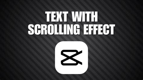 how to make vertical scrolling text in capcut