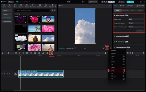 how to make vertical video in capcut pc