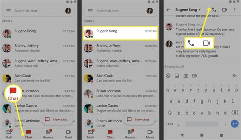 how to make video call on google chat on iphone