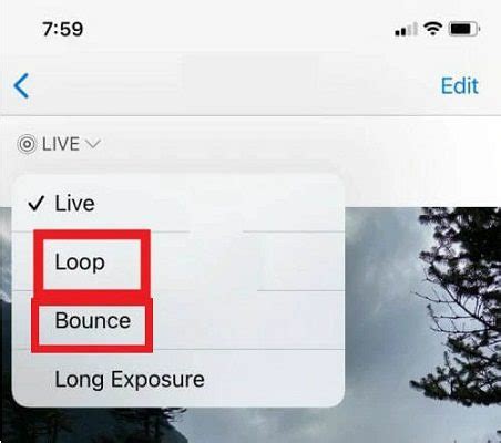 how to make videos loop on iphone gallery