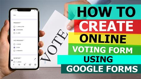 how to make voting in google forms