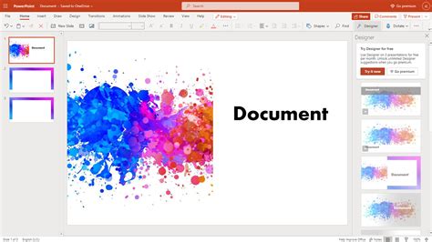 how to make word document into ppt