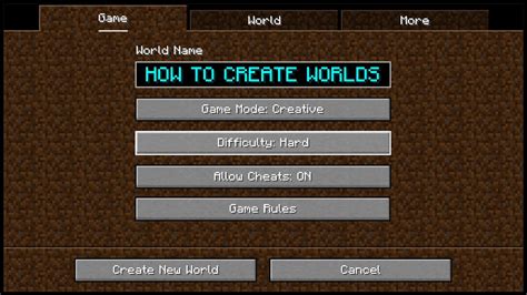 how to make world creative in minecraft java