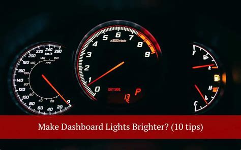 how to make your dashboard brighter