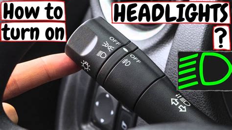 how to make your headlights turn on automatically
