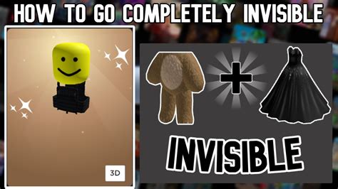 how to make yourself invisible on roblox mobile