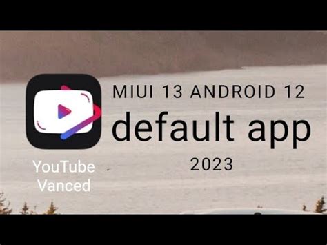 how to make youtube vanced default