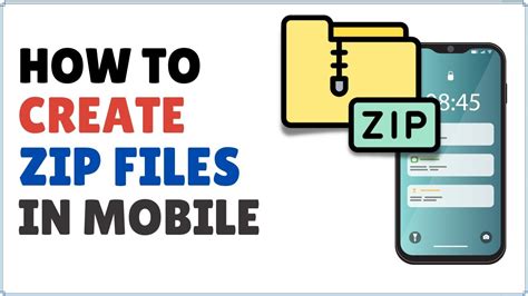 how to make zip folder in mobile
