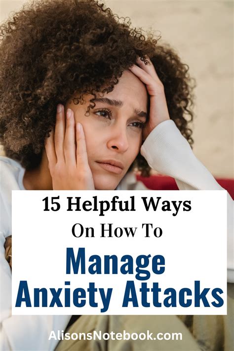 how to manage anxiety attacks reddit