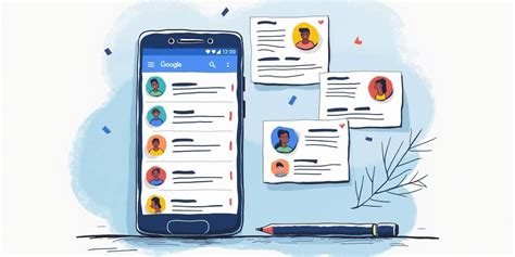 how to manage google contacts on android