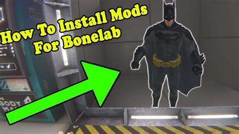 how to manually install mods bonelab