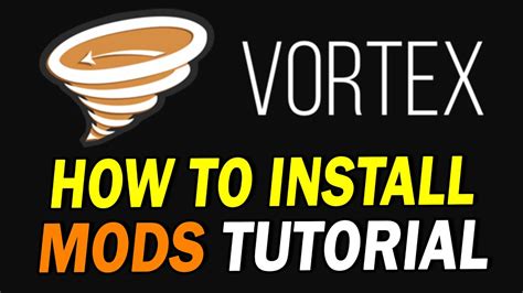 how to manually install mods on vortex