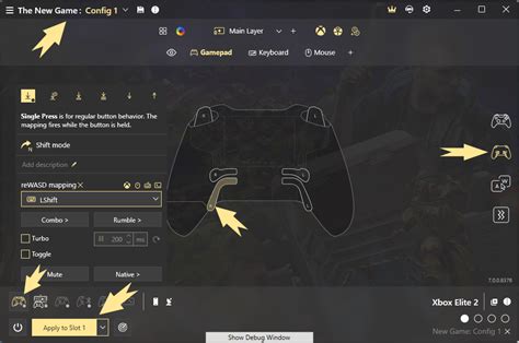 how to map paddles on xbox controller on pc
