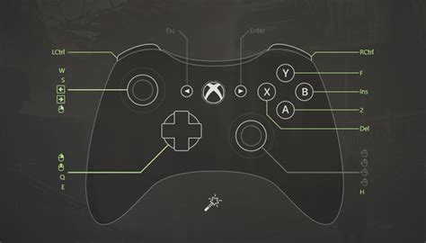 how to map xbox 360 controller on pc