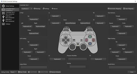 how to map xbox controller on pcsx2