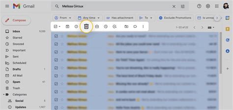 how to mass delete messages on canvas