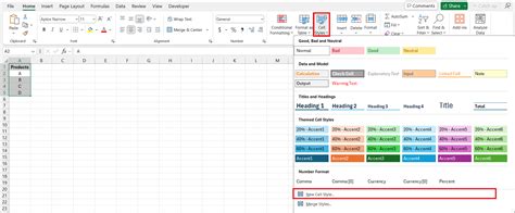 how to match borders in excel