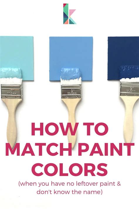 how to match paint color code