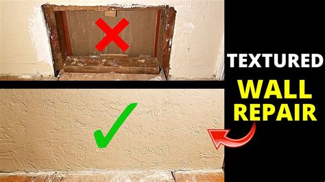 how to match wall texture when patching
