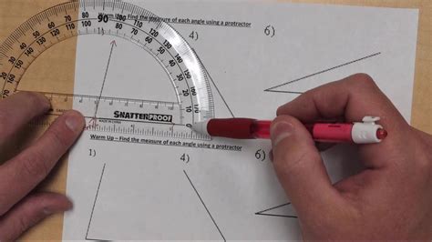 how to measure a polygon using protractor