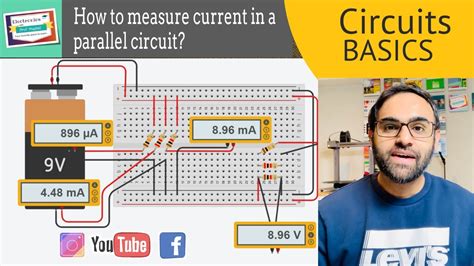 how to measure total current in a parallel circuit with multimeter