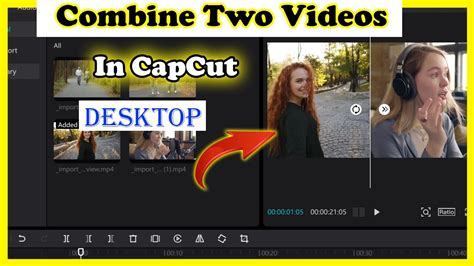how to merge 2 clips in capcut pc