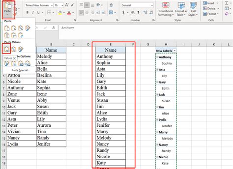 how to merge data from 2 columns into 1 in excel