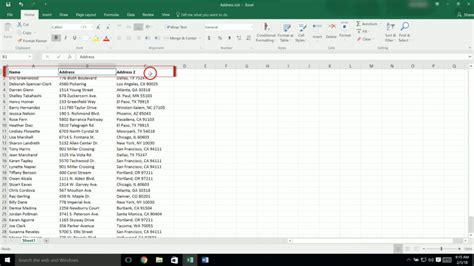 how to merge excel to avery labels