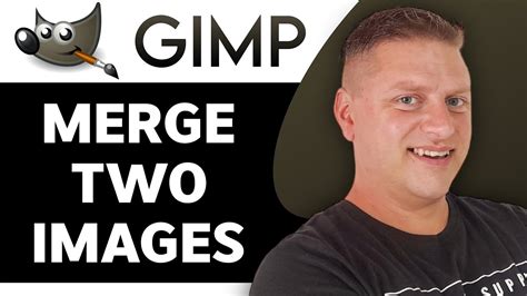 how to merge in gimp