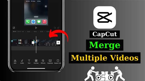 how to merge multiple clips in capcut mobile