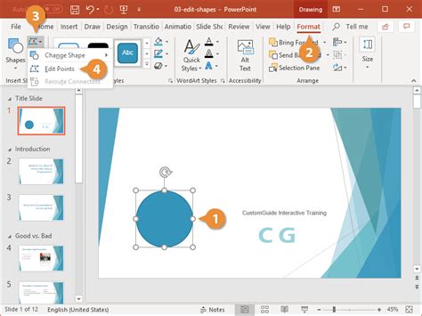 how to merge shapes in powerpoint